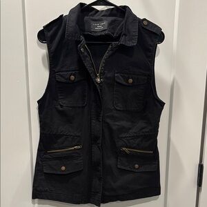 Black Utility Vest